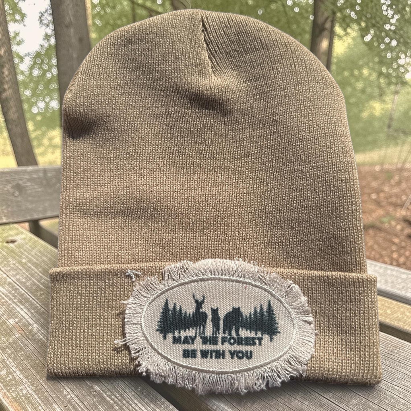 May the Forest Be With You Beanie Hat Toque Cap