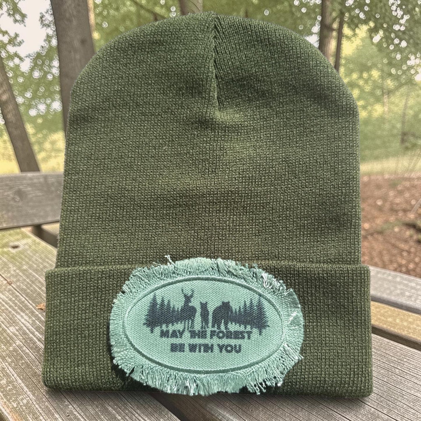 May the Forest Be With You Beanie Hat Toque Cap