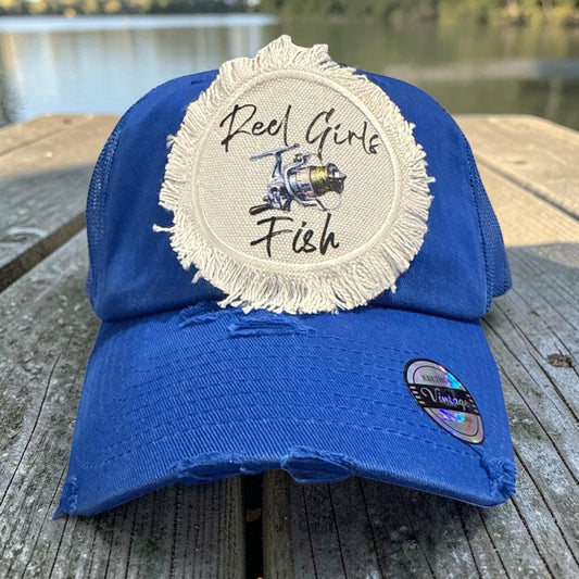 Reel Girls Fish Fishing Hat Cap