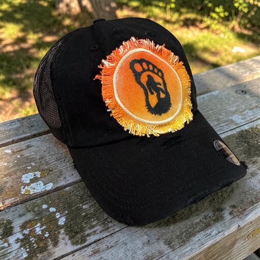 Bigfoot Sasquatch Footprint Beileve Hat Cap