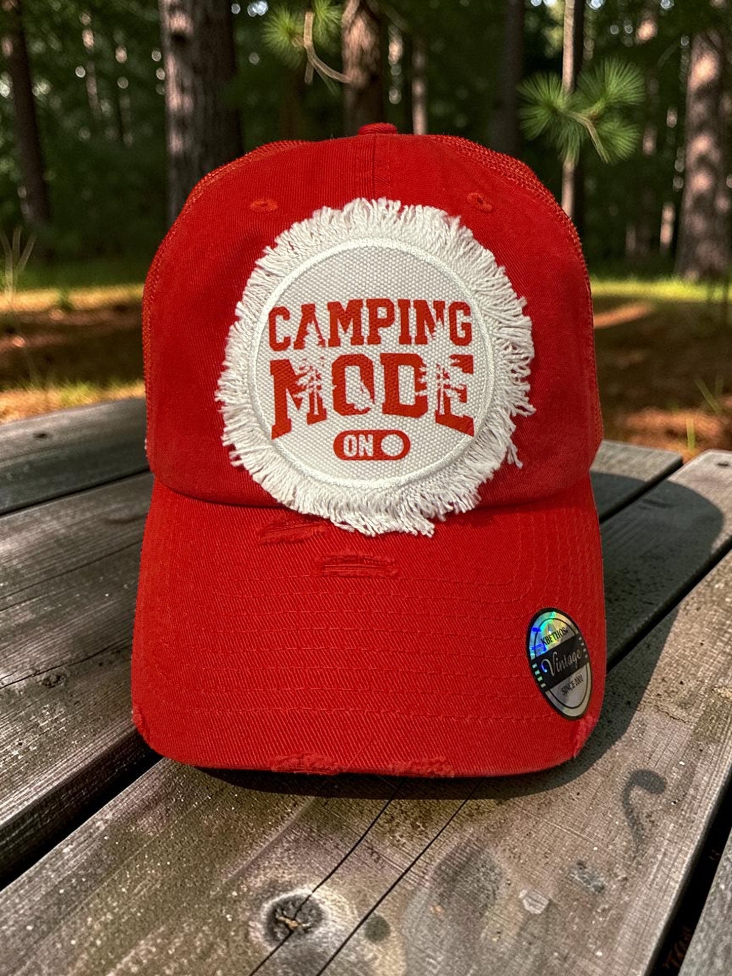 Colors Forest Camping Mode Camp Mode Hat Capping Cap Black Red White