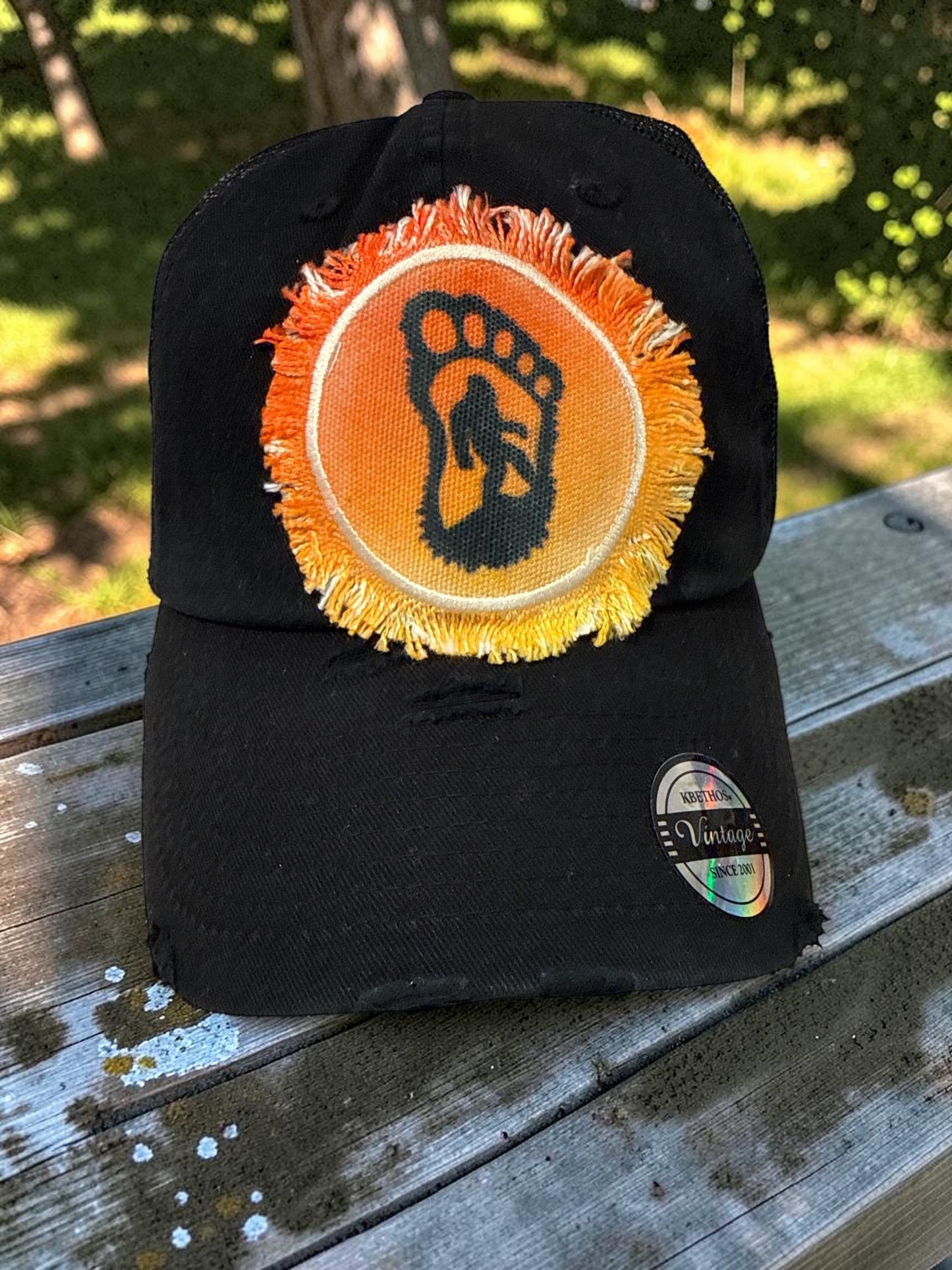 Bigfoot Sasquatch Footprint Beileve Hat Cap