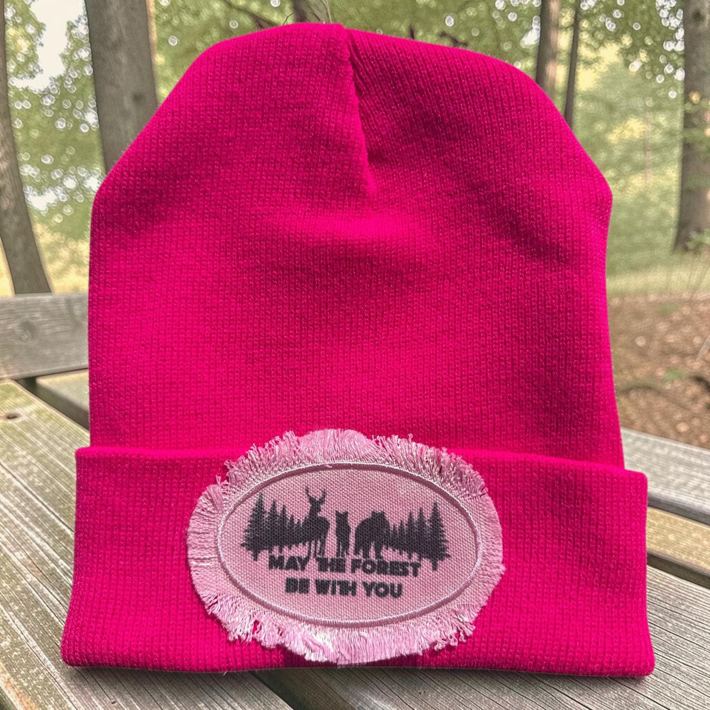 May the Forest Be With You Beanie Hat Toque Cap