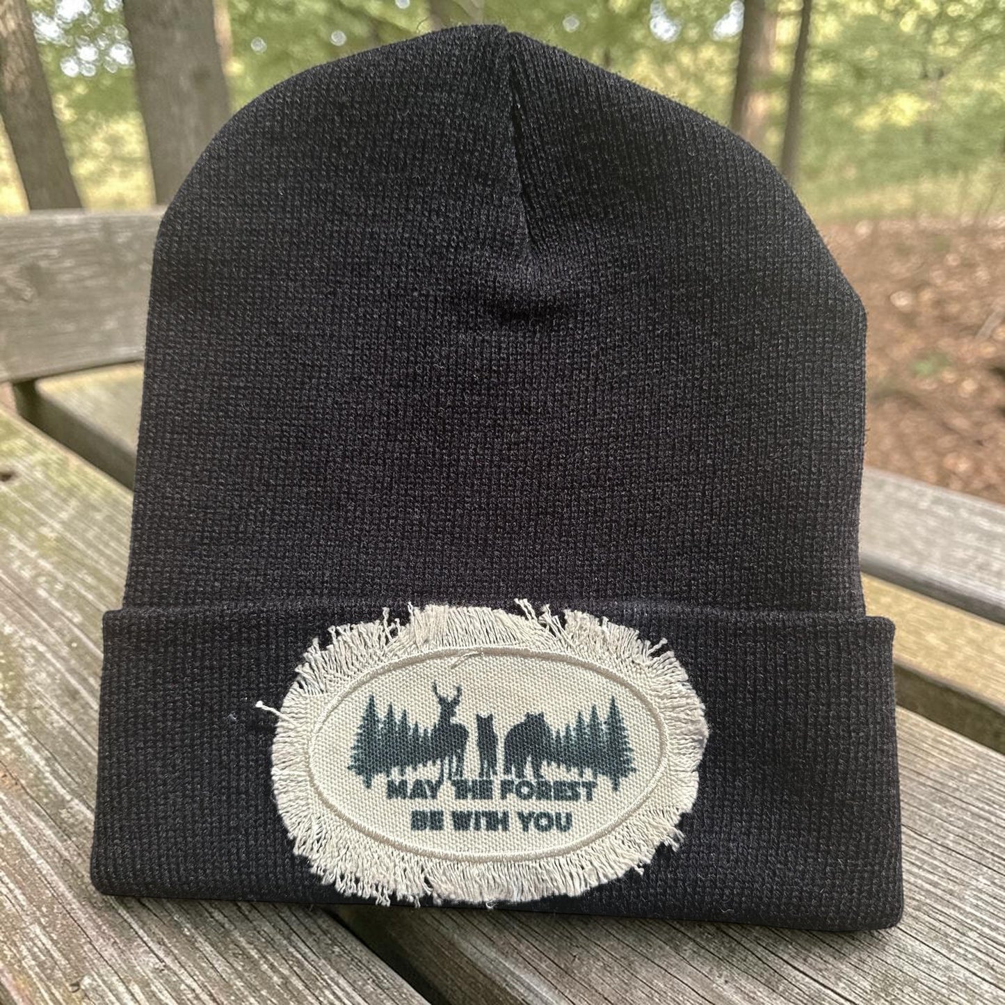 May the Forest Be With You Beanie Hat Toque Cap