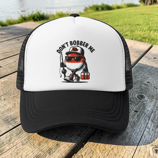 Kids Youth Fishing Don't Bobber Me Trucker Hat