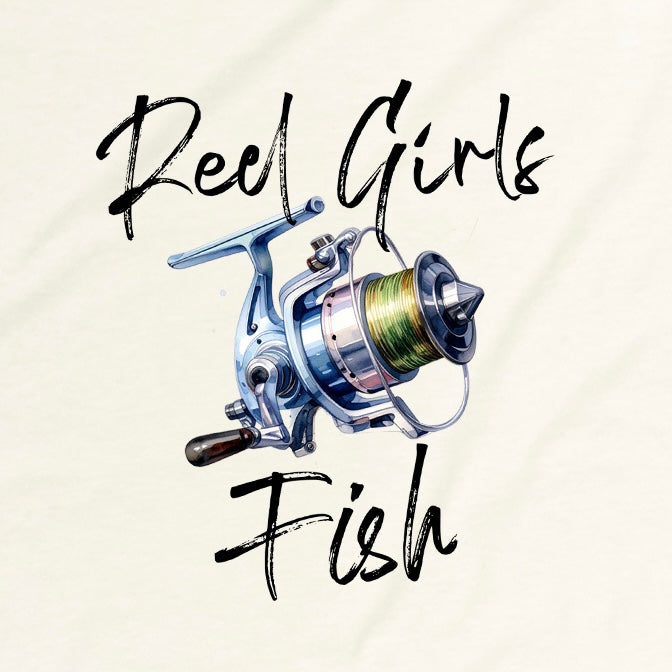 Reel Girls Fish Ladies Fishing Tee