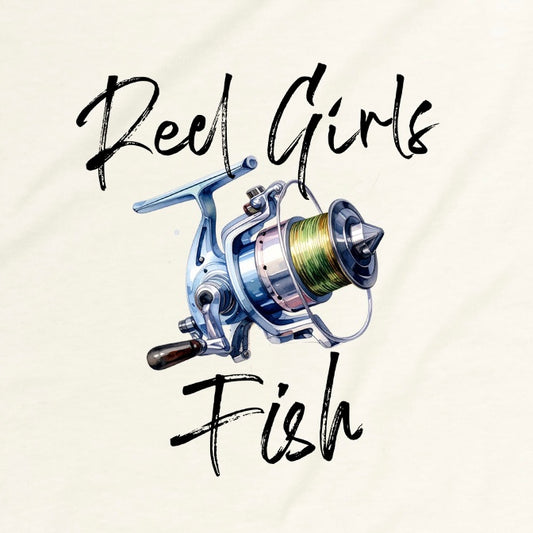 Reel Girls Fish Ladies Fishing Tee